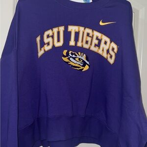 Nike Purple LSU Tigers Crewneck